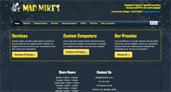 Desktop Screenshot of madmikes.com